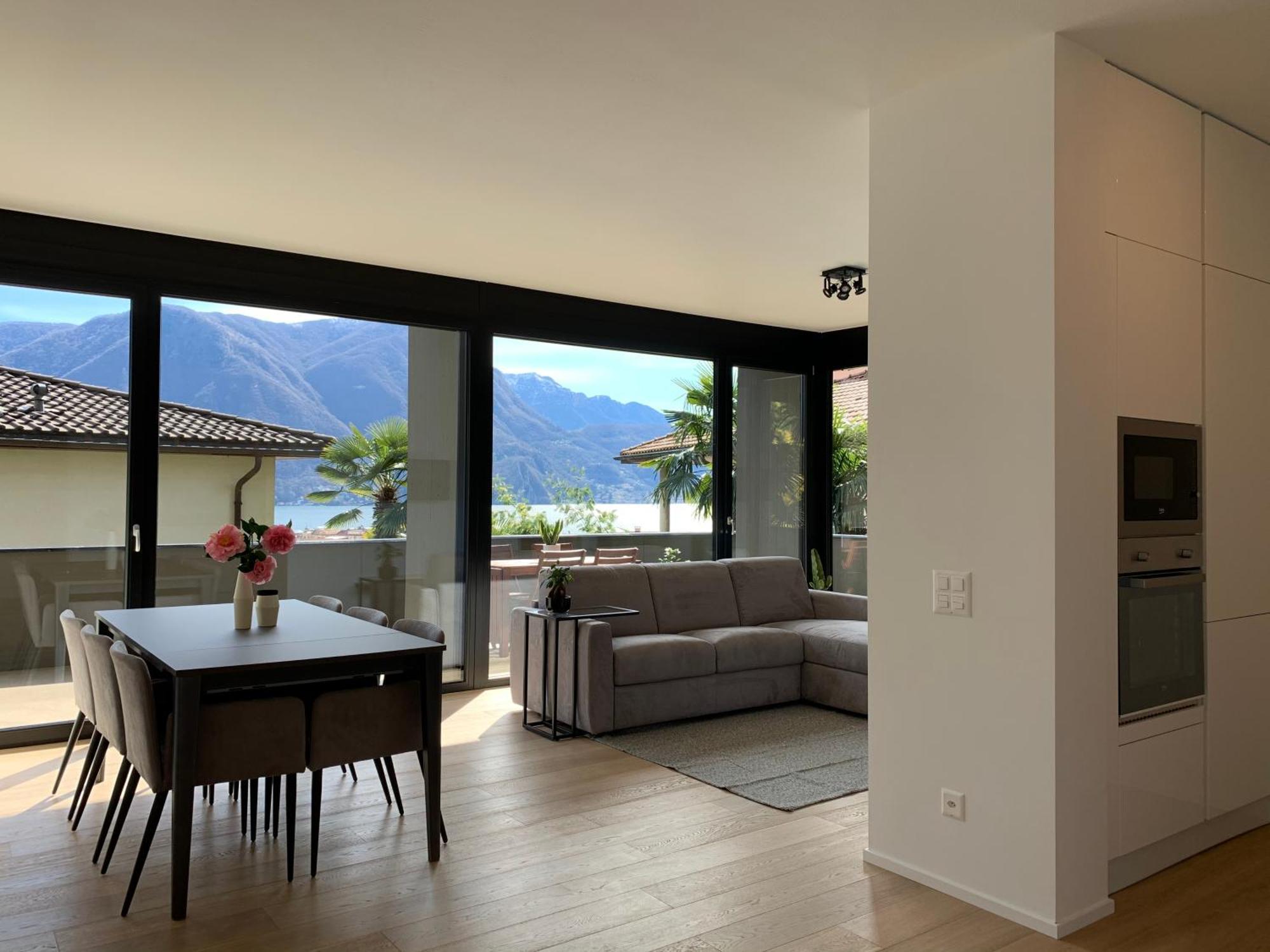 Ferienwohnung Live Lugano - Via Massagno Exterior foto