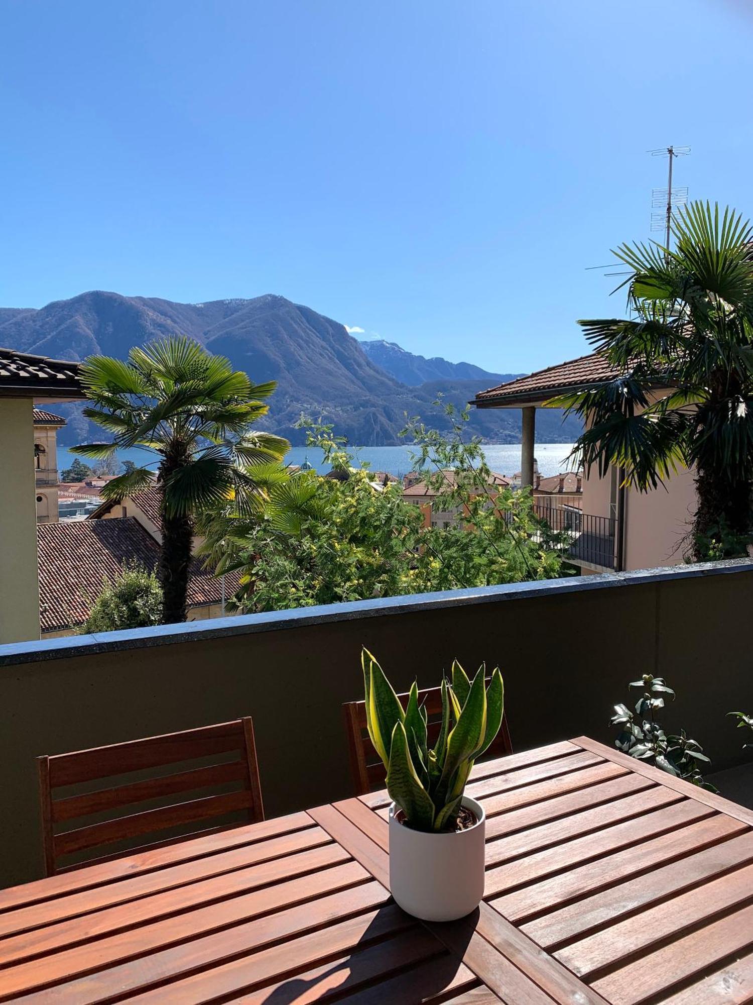 Ferienwohnung Live Lugano - Via Massagno Exterior foto