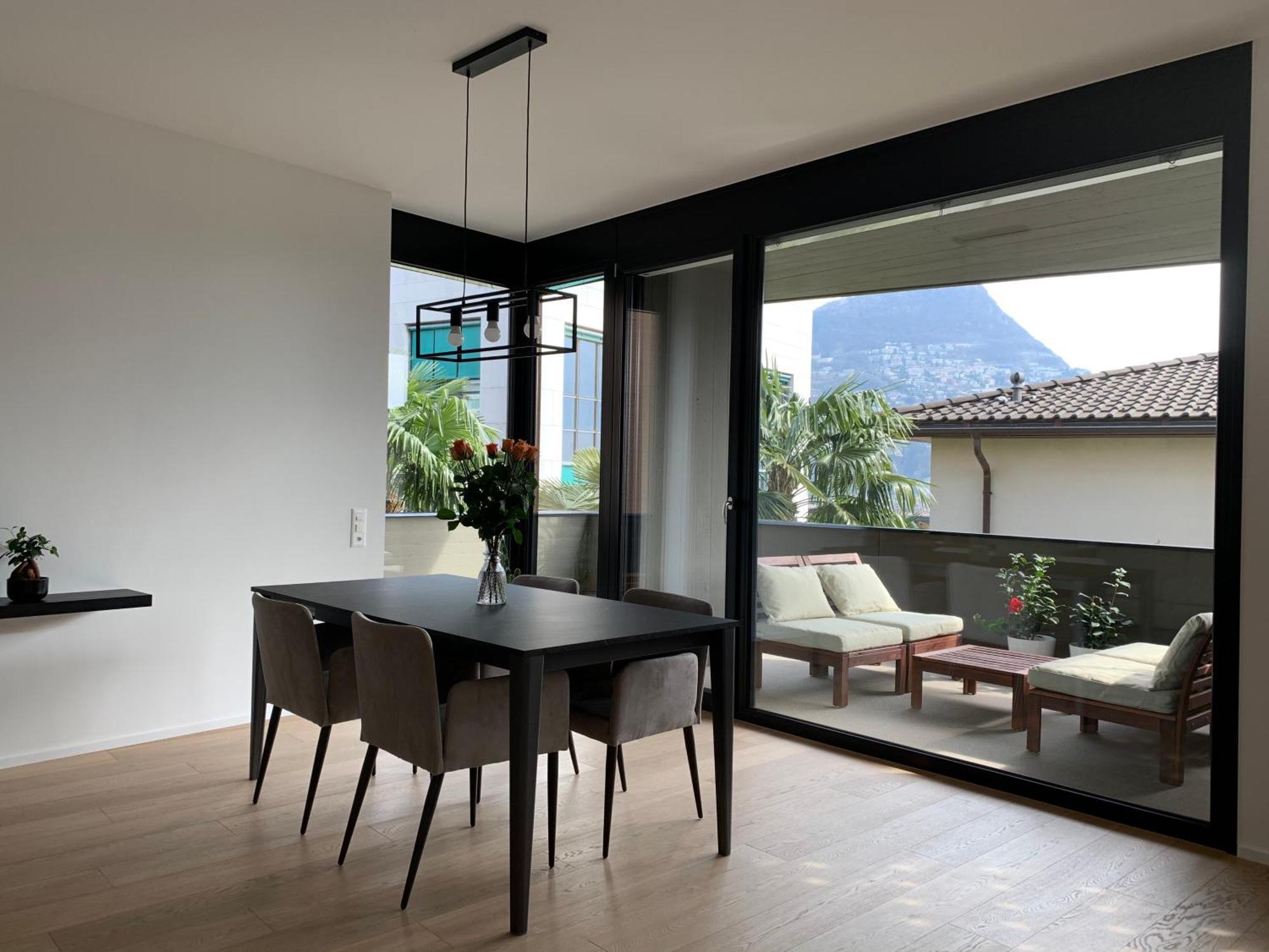 Ferienwohnung Live Lugano - Via Massagno Exterior foto